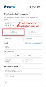 02 paypal zahlung ohne account
