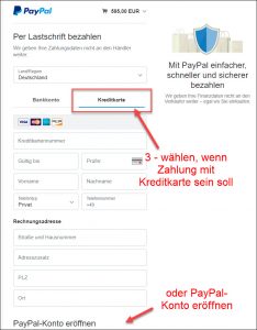 03 paypal zahlung ohne account